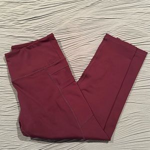 Zyia Plum Pocket LNT Leggings 20”